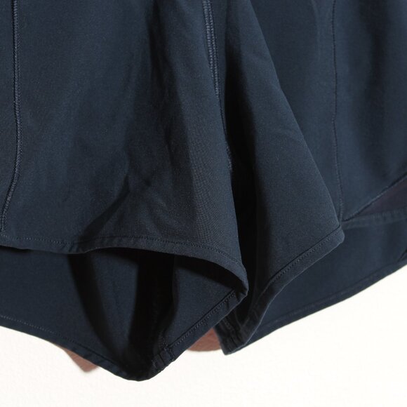 Lululemon Hotty Hot Short *High-Rise Long 4" True Navy Blue Swift Liner Size 2 - Picture 5 of 16